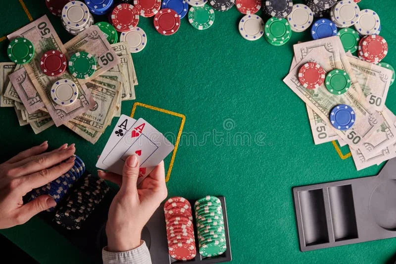 Tampilan permainan angka untuk suasana ruang bingo