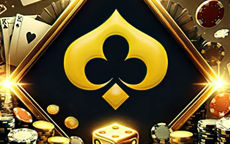 Layar permainan bergaya kasino untuk pilihan ruang dan sesi bingo